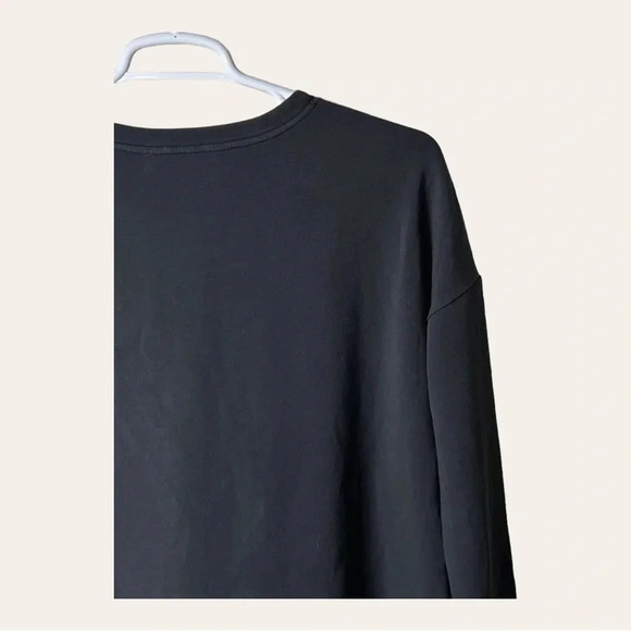 1574, ATHLETA OVERSIZED SWEATER SIZE LARGE HIGH LOW DARK GRAY‎ IN COLOR - Picture 7 of 9